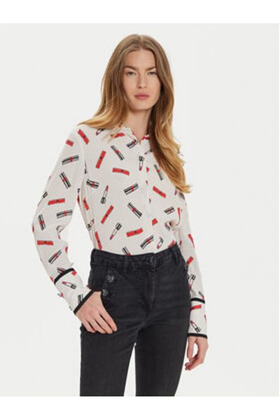 motivi Women's Shirt 5163Q100684N White, Colored