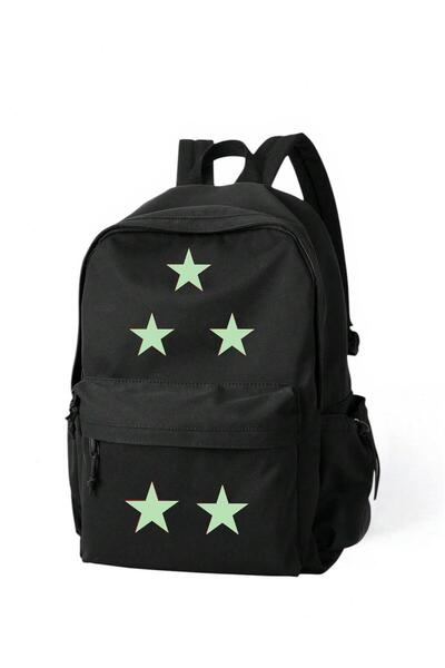 DEEFWEAR Пъзел Зелена звезда Двойно отпечатана Училище, Център за частни уроц...