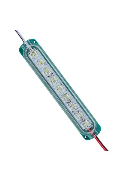 Powermaster وحدة LED خضراء وامضة ساطعة 24 فولت 1.2 وات 2835 14*32.5