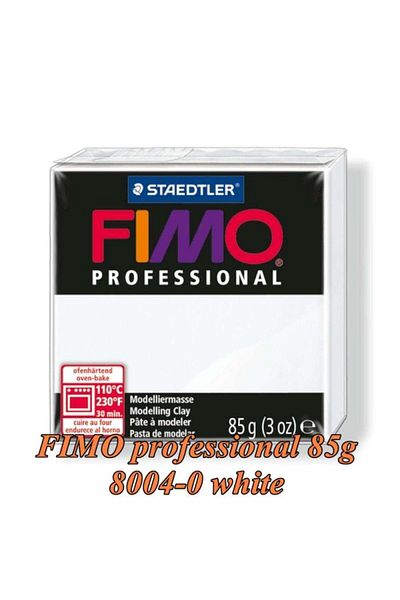 Bafimo FIMO Professional Modeling Clay 85g White Professional