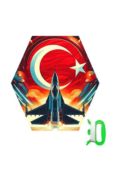 Asya Sun Hk3013 Moon Star Jet Kite