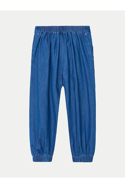 MAYORAL Girl's Cloth Pants 3556 Navy Blue