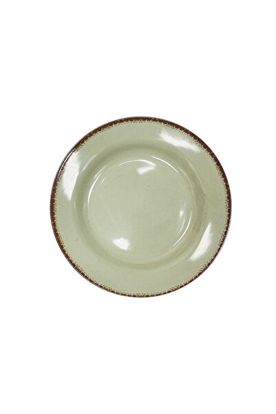 Bisbell 4Pcs 10" Melamine Ware Pistachio Deep Plate - Soup, Pasta, Dessert Plate,BB1660N