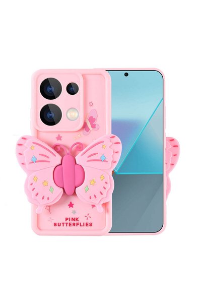 System Com حافظة Redmi Note 13 Pro 4G مع تصميم مجسم لحماية الكاميرا SYS Kapya...