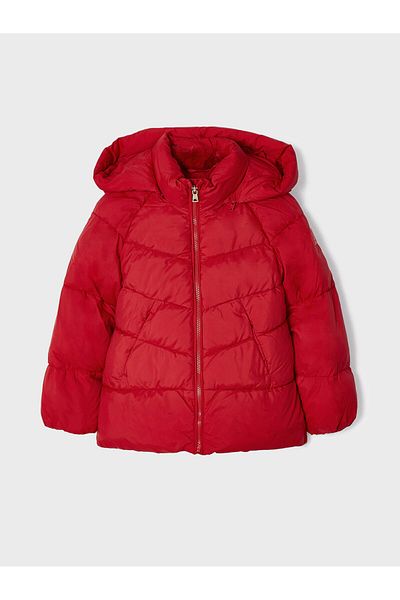 MAYORAL Girl Winter Jacket 415 Red