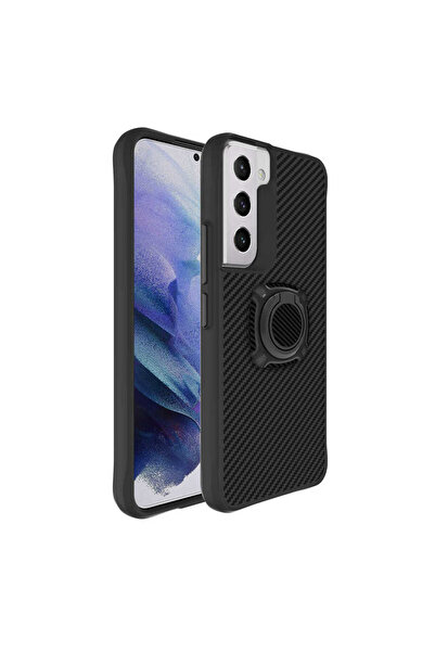 System Com حافظة جالاكسي S22 بلس SYS تيمو - أسود