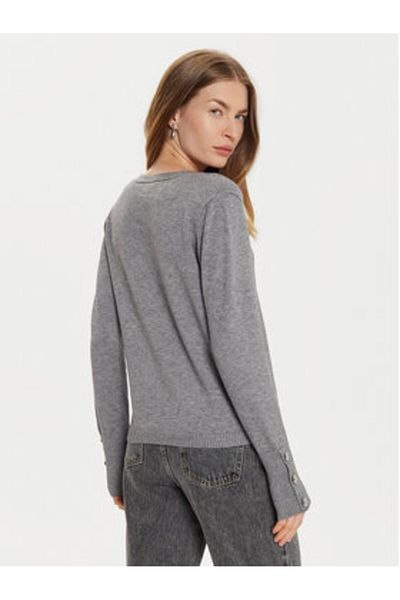 Morgan Women's Sweater 242-MGOLD Gray