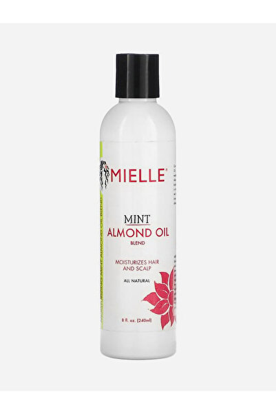 mielle organics زيت الشعر باللوز والنعناع، 240 مل