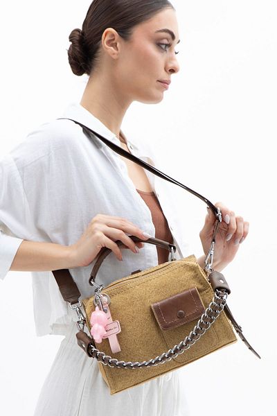 Matthew Cox Canvas Backpack and Crossbody Bag