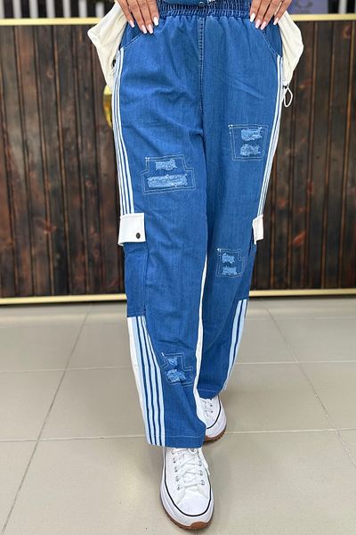 GÖKSEL Pocket Design Trousers Super Battal Large Size