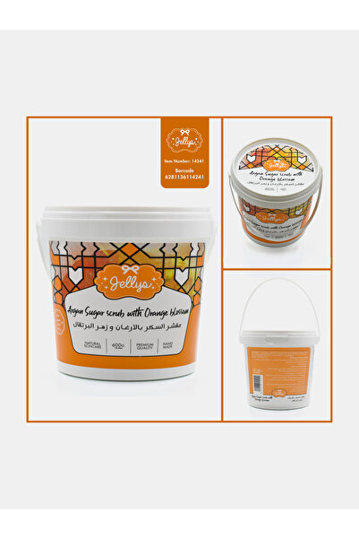 JELLYS مقشر السكر بالأرغان وزهر البرتقال