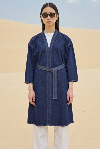 ENZİM JEANS Жіночий джинсовий кімоно