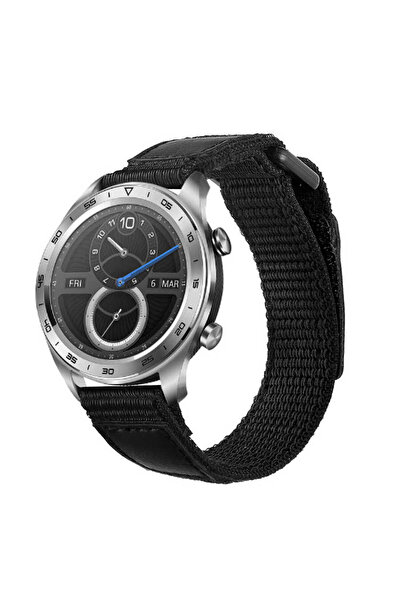 System Com Gear S2 (20 ملم) سلك SYS من النايلون السحري - أسود