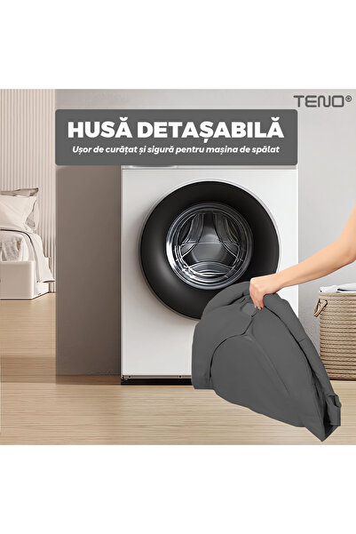 Teno Teno® Electric Swing, Bluetooth connectivity, touch control, toys, music, dark gray