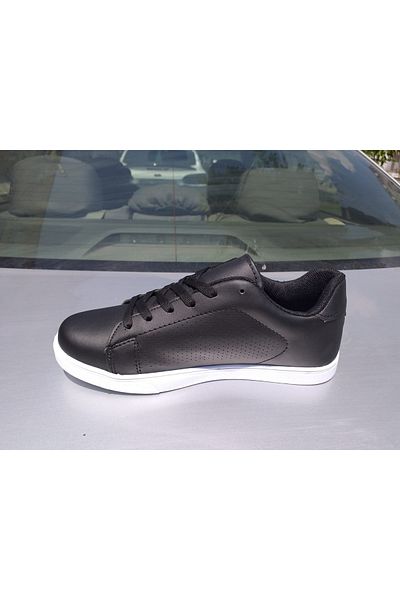 Tempo Nha Tempo 890 Black White Unisex Skin Comfortable Sports Shoes