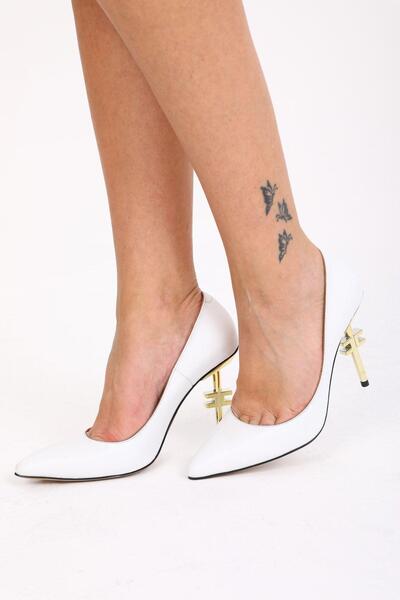 FOLLİNİ Δερμάτινο γυναικείο στιλέτο