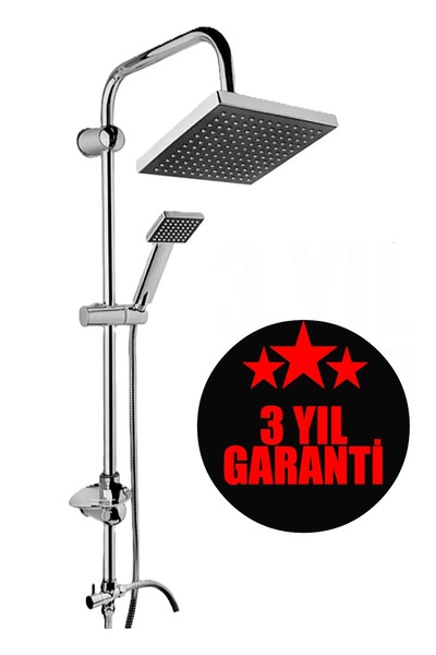 THE WHITE Local Yeni Nesil Robot Yağmurlama Tepe Duş Başlığı Seti (