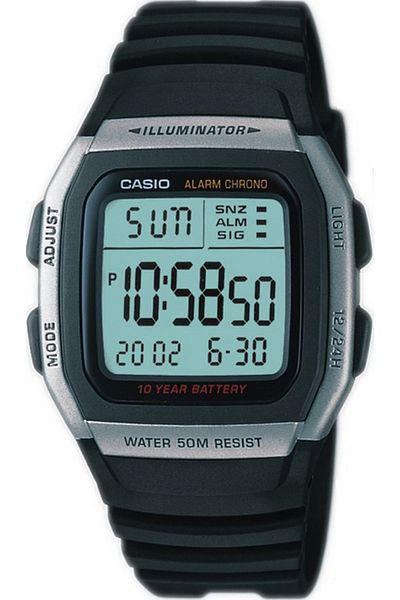 Casio ساعة يد رجالية W-96h-1avdf