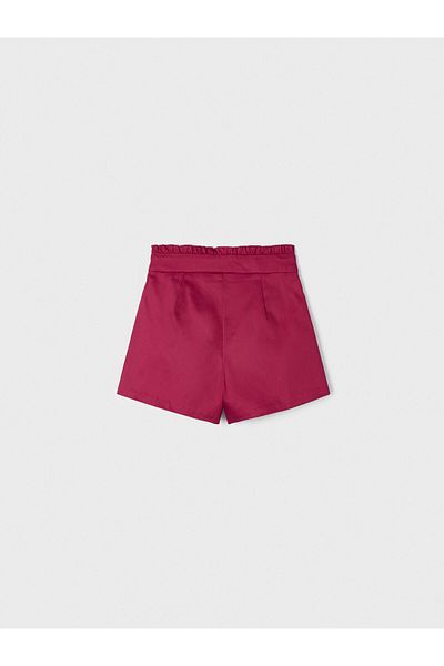 MAYORAL Girl's Material Shorts 3207 Burgundy