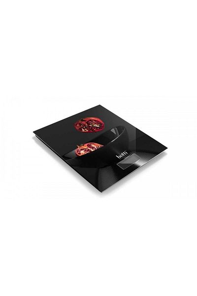 BOTTİ Botti Granada Kitchen Scale, glass, black, 20 x 18 cm, 5 kg