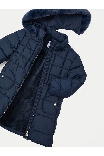 MAYORAL mayoral Girl Winter Jacket 4490 Navy Blue