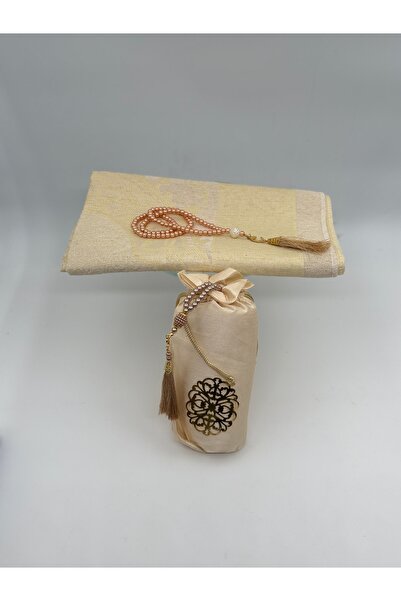 Uğurlu Hac uzun şantuk kese secade inci tesbih set