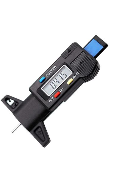 OEM Digital tire wear gauge, 0-25mm, Black