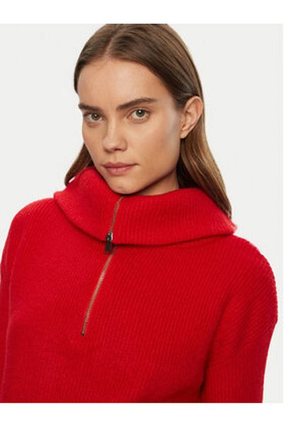 Morgan Women's Sweater 242-MCOLAR Red