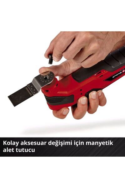 Einhell 4465170 T C-MG 18 Li Solo Akülü Raspalama Makinesi (akü dahil değildir)