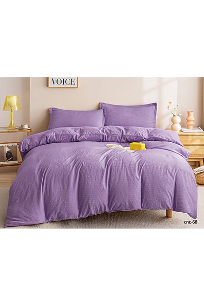 Casa New Concept Summer Bed Linen, 4 Pieces, Fitted Sheet, Microfiber Material