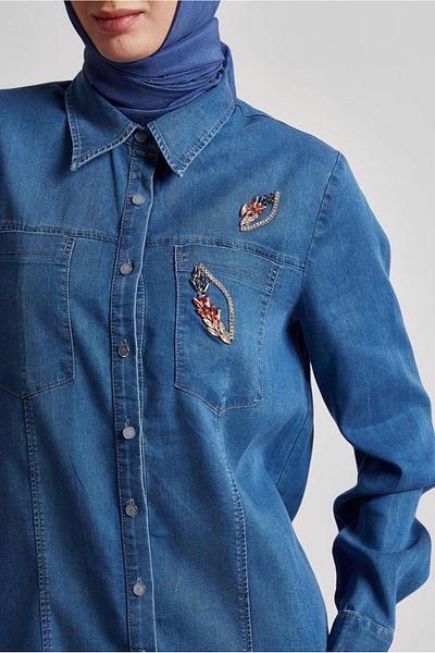 Alvina Denim Tunic 45516