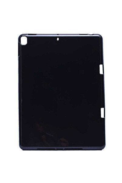 System Com iPad 10.2 (الجيل الثامن) تابلت سيليكون مع قلم SYS - أسود