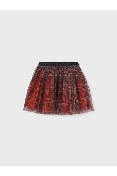 MAYORAL Girl Tulle Skirt 7949 Red