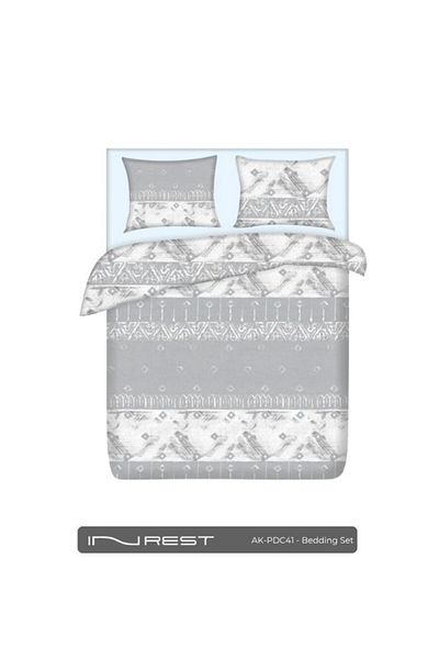 INREST Brindisi Single Duvet Set (Without Filling) 100% Cotton 2 Pieces