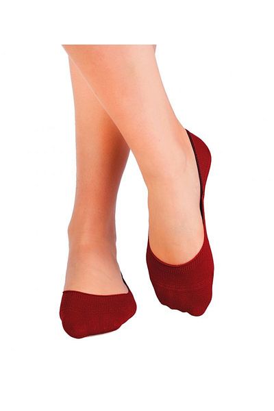 Pirin Hill Sosete Tip Talpici Super Invisible Socks X2 Bordeaux