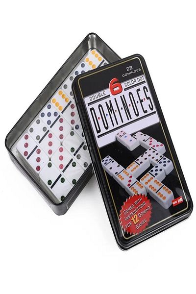 rexa Dominoes Game Set – Classic Tile Game for Kids & Adults with Storage Case