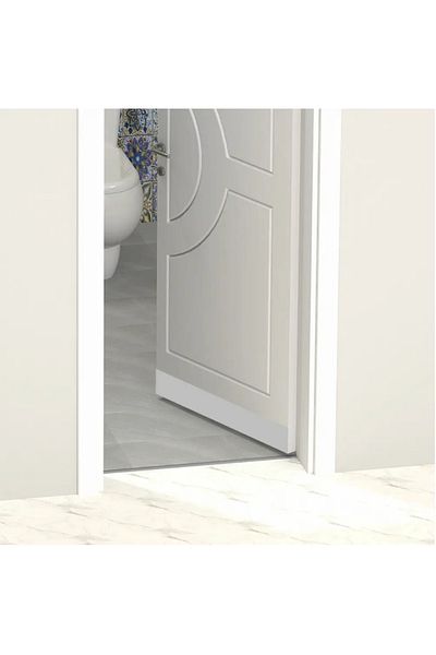 CYH Aluminum under Door Protector White 10X78 cm