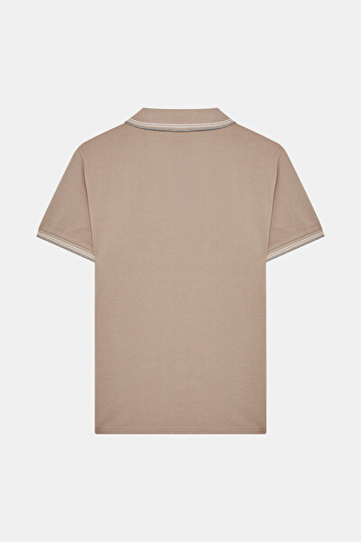 W Collection Mink Polo Collar T-Shirt