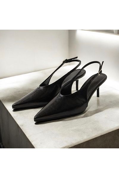 runa shoes Low Heel Slingback Heels