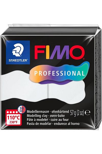 Bafimo FIMO Professional Modeling Clay 57g White