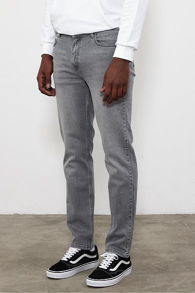 VENA Ανδρικό παντελόνι Kalimnos Grey Comfort Fit Jean