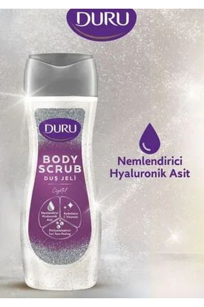 Duru Shower Gel 250 ml Body Scrub Dj Crystal