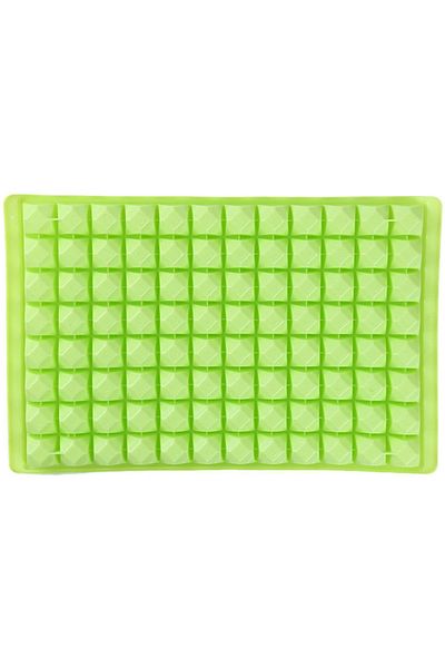 zola Ice mold, plastic, 96 cubes, 30.5x20x2 cm, green