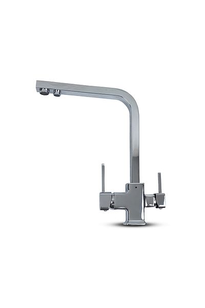Boğaziçi Su Arıtma Square Chrome 3 Way Faucet - Boğazi̇çi̇ Water Purification