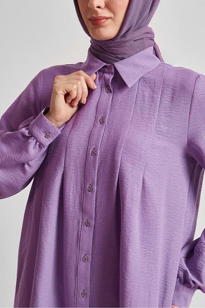 Alvina Shirt Collar Tunic 45496