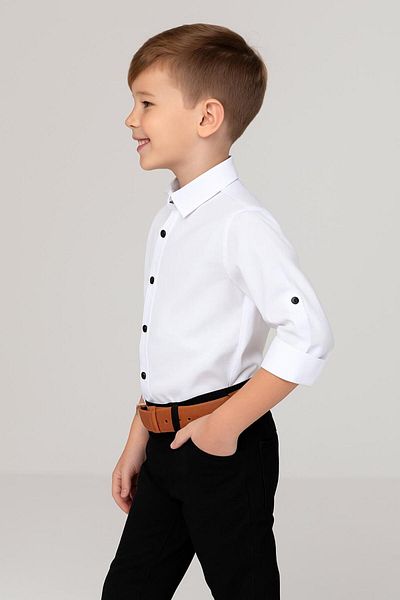 Esterella Men's Suit with Long Sleeve Shirt / Boy's Shirt Suit / Shirt Pants Suit