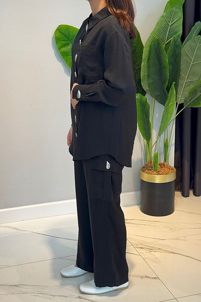 Missemramiss Comfortable Style Suit 4841 Black
