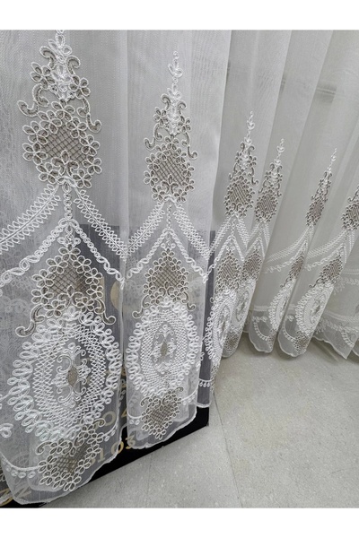 NİVEMESHOME MASAL 1/3 SIK PİLELİ TÜL PERDE APM