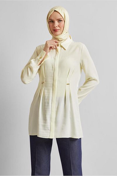 Alvina Linen Look Tunic 45426
