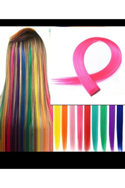 AresTokaAksesuar إكسسوار شعر مزين بمشبك جانبي بلون موحد، شعر تينسل